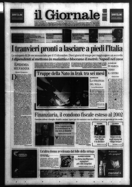 Il giornale : quotidiano del mattino